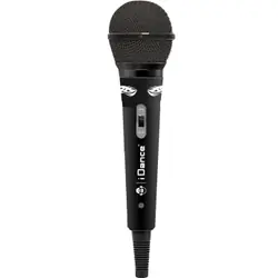 iDance CLM9 microphone Noir Microphone de karaoké