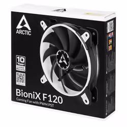 ARCTIC BioniX F120 Boitier PC Ventilateur 12 cm Noir, Blanc - Vue supplémentaire 5