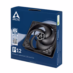 ARCTIC P12 Boitier PC Ventilateur 12 cm Noir - Vue supplémentaire 5