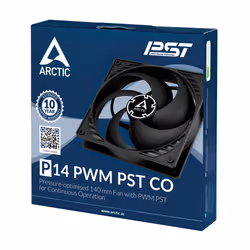 ARCTIC P14 PWM PST CO Boitier PC Ventilateur 14 cm Noir - Vue supplémentaire 6
