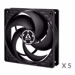 ARCTIC P12 PWM PST Value Pack Boitier PC Ventilateur 12 cm Noir - Vue supplémentaire 2