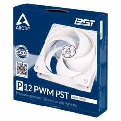 ARCTIC P12 PWM PST Boitier PC Ventilateur 12 cm Blanc - Vue supplémentaire 5