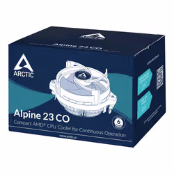 ARCTIC Alpine 23 CO Processeur Refroidisseur d'air 9 cm Aluminium, Noir 1 pièce(s) - Vue supplémentaire 7