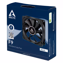 ARCTIC ACFAN00212A système de refroidissement d’ordinateur Boitier PC Ventilateur 9,2 cm Noir 1 pièce(s) - Vue supplémentaire 4
