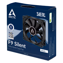 ARCTIC F9 Silent Boitier PC Ventilateur 9,2 cm Noir 1 pièce(s) - Vue supplémentaire 4