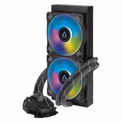 ARCTIC Liquid Freezer II 240 A-RGB Processeur Refroidisseur de liquide tout-en-un 12 cm Noir 1 pièce(s) - Vue supplémentaire 2