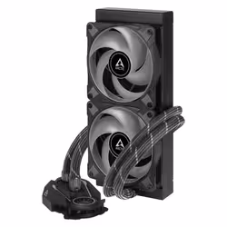 ARCTIC Liquid Freezer II 240 A-RGB Processeur Refroidisseur de liquide tout-en-un 12 cm Noir 1 pièce(s) - Vue supplémentaire 3