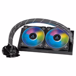 ARCTIC Liquid Freezer II 240 A-RGB Processeur Refroidisseur de liquide tout-en-un 12 cm Noir 1 pièce(s) - Vue supplémentaire 4