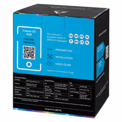 ARCTIC Freezer i35 RGB Processeur Refroidisseur d'air 12 cm Noir 1 pièce(s) - Vue supplémentaire 9