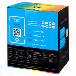 ARCTIC Freezer A35 A-RGB Processeur Refroidisseur d'air 11,2 cm Noir 1 pièce(s) - Vue supplémentaire 7