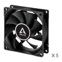 ARCTIC F8 Boitier PC Ventilateur 8 cm Noir 5 pièce(s)