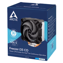 ARCTIC Freezer i35 CO Processeur Refroidisseur d'air 11,3 cm Noir, Argent 1 pièce(s) - Vue supplémentaire 5