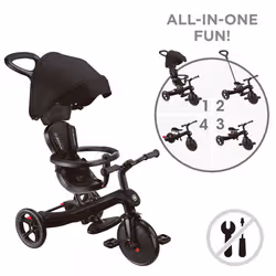 Globber Explorer Tike 4in1 tricycle Enfants Propulsion avant Droit - Vue supplémentaire 6