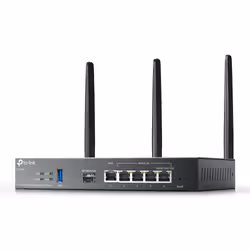 TP-Link Omada ER706W routeur sans fil Gigabit Ethernet Bi-bande (2,4 GHz / 5 GHz) Noir - Vue supplémentaire 3