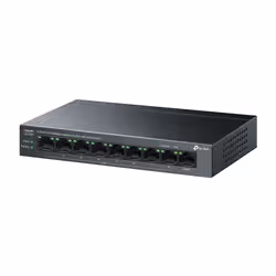 TP-Link LiteWave LS109P commutateur réseau Non-géré Fast Ethernet (10/100) Connexion Ethernet, supportant l'alimentation via ce port (PoE) Noir - Vue supplémentaire 3