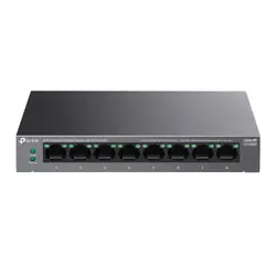 TP-Link LiteWave LS108GP commutateur réseau Non-géré Gigabit Ethernet (10/100/1000) Connexion Ethernet, supportant l'alimentation via ce port (PoE) Noir