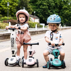 Scoot & Ride Highwaykick 1 Enfants Trottinette à trois roues Vert - Vue supplémentaire 5