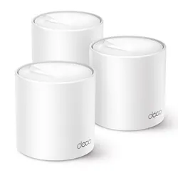 TP-Link Deco X50 (3-pack) Bi-bande (2,4 GHz / 5 GHz) Wi-Fi 6 (802.11ax) Blanc Interne (DECO X50(3-PACK))