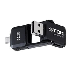 TDK T79220 lecteur USB flash 32 Go USB Type-A / Micro-USB 2.0 Noir