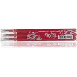 Pilot FriXion Ball Moyen Rouge 3 pièce(s)