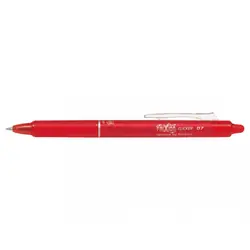 Pilot FriXion Stylo à bille retractable avec clip Rouge