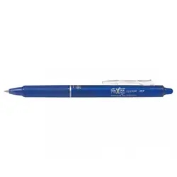Pilot FriXion Stylo à bille retractable avec clip Bleu
