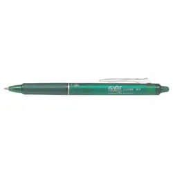 Pilot FriXion Stylo à bille retractable avec clip Vert
