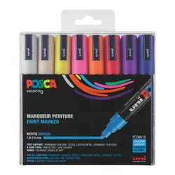 Uni-Ball POSCA Multicolore 16 pièce(s)