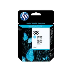 HP 38 cartouche d'encreOriginal Rendement standard Cyan clair