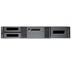 HPE StoreEver MSL2024 0-drive Tape Library