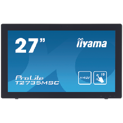 iiyama ProLite T2735MSC-B2 écran plat de PC 68,6 cm (27") 1920 x 1080 pixels Full HD LED Écran tactile (T2735MSC-B2)