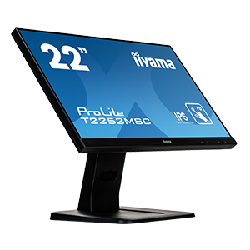 iiyama ProLite T2252MSC-B1 écran plat de PC 54,6 cm (21.5") 1920 x 1080 pixels Full HD LED Écran tactile Noir (T2252MSC-B1)