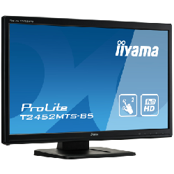 iiyama ProLite T2452MTS-B5 écran plat de PC 23.6" Full HD LED Écran tactile Noir