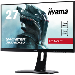 iiyama G-MASTER GB2760HSU-B1 écran plat de PC 68,6 cm (27") 1920 x 1080 pixels Full HD LED Noir (GB2760HSU-B1)