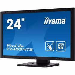 iiyama ProLite T2453MTS-B1 écran plat de PC 59,9 cm (23.6") 1920 x 1080 pixels Full HD LED Écran tactile Dessus de table Noir (T2453MTS-B1) - Vue supplémentaire 6
