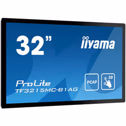 iiyama ProLite TF3215MC-B1AG écran plat de PC 81,3 cm (32") 1920 x 1080 pixels Full HD LED Écran tactile Kiosque Noir - Vue supplémentaire 2