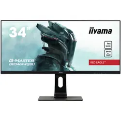 iiyama G-MASTER GB3461WQSU-B1 écran plat de PC 86,4 cm (34") 3440 x 1440 pixels UltraWide Quad HD LED Noir