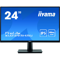 iiyama ProLite XU2493HSU-B1 écran plat de PC 60,5 cm (23.8") 1920 x 1080 pixels Full HD LED Noir (XU2493HSU-B1)
