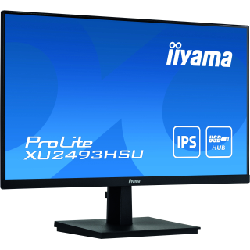 iiyama ProLite XU2493HSU-B1 écran plat de PC 60,5 cm (23.8") 1920 x 1080 pixels Full HD LED Noir (XU2493HSU-B1)