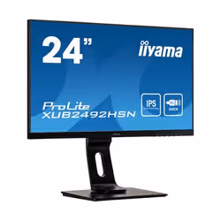 iiyama ProLite XUB2492HSN-B1 écran plat de PC 60,5 cm (23.8") 1920 x 1080 pixels Full HD LED Noir (XUB2492HSN-B1) - Vue supplémentaire 3