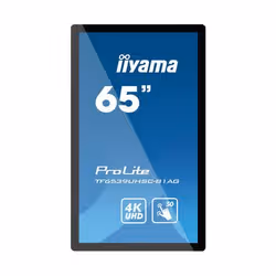 iiyama TF6539UHSC-B1AG affichage de messages Écran plat interactif 165,1 cm (65") LCD 500 cd/m² 4K Ultra HD Noir Écran tactile - Vue supplémentaire 2