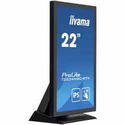 iiyama ProLite T2234MSC-B7X écran plat de PC 54,6 cm (21.5") 1920 x 1080 pixels Full HD Écran tactile Noir - Vue supplémentaire 3