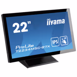iiyama ProLite T2234MSC-B7X écran plat de PC 54,6 cm (21.5") 1920 x 1080 pixels Full HD Écran tactile Noir - Vue supplémentaire 7