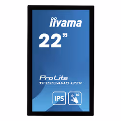 iiyama ProLite TF2234MC-B7X écran plat de PC 54,6 cm (21.5") 1920 x 1080 pixels Full HD LED Écran tactile Multi-utilisateur Noir - Vue supplémentaire 2