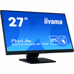 iiyama ProLite T2754MSC-B1AG écran plat de PC 68,6 cm (27") 1920 x 1080 pixels Full HD LED Écran tactile Multi-utilisateur Noir - Vue supplémentaire 5