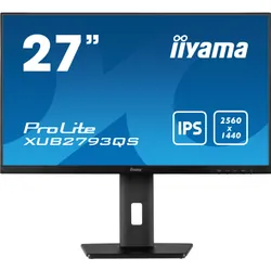 iiyama ProLite XUB2793QS-B1 écran plat de PC 68,6 cm (27") 2560 x 1440 pixels Wide Quad HD LED Noir