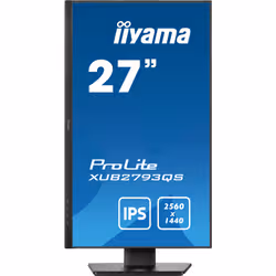 iiyama ProLite XUB2793QS-B1 écran plat de PC 68,6 cm (27") 2560 x 1440 pixels Wide Quad HD LED Noir - Vue supplémentaire 2