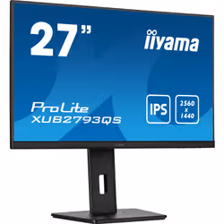 iiyama ProLite XUB2793QS-B1 écran plat de PC 68,6 cm (27") 2560 x 1440 pixels Wide Quad HD LED Noir - Vue supplémentaire 3