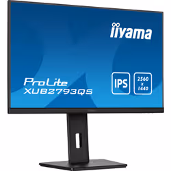 iiyama ProLite XUB2793QS-B1 écran plat de PC 68,6 cm (27") 2560 x 1440 pixels Wide Quad HD LED Noir - Vue supplémentaire 4