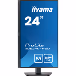 iiyama ProLite XUB2494HSU-B2 écran plat de PC 60,5 cm (23.8") 1920 x 1080 pixels Full HD LED Noir - Vue supplémentaire 2